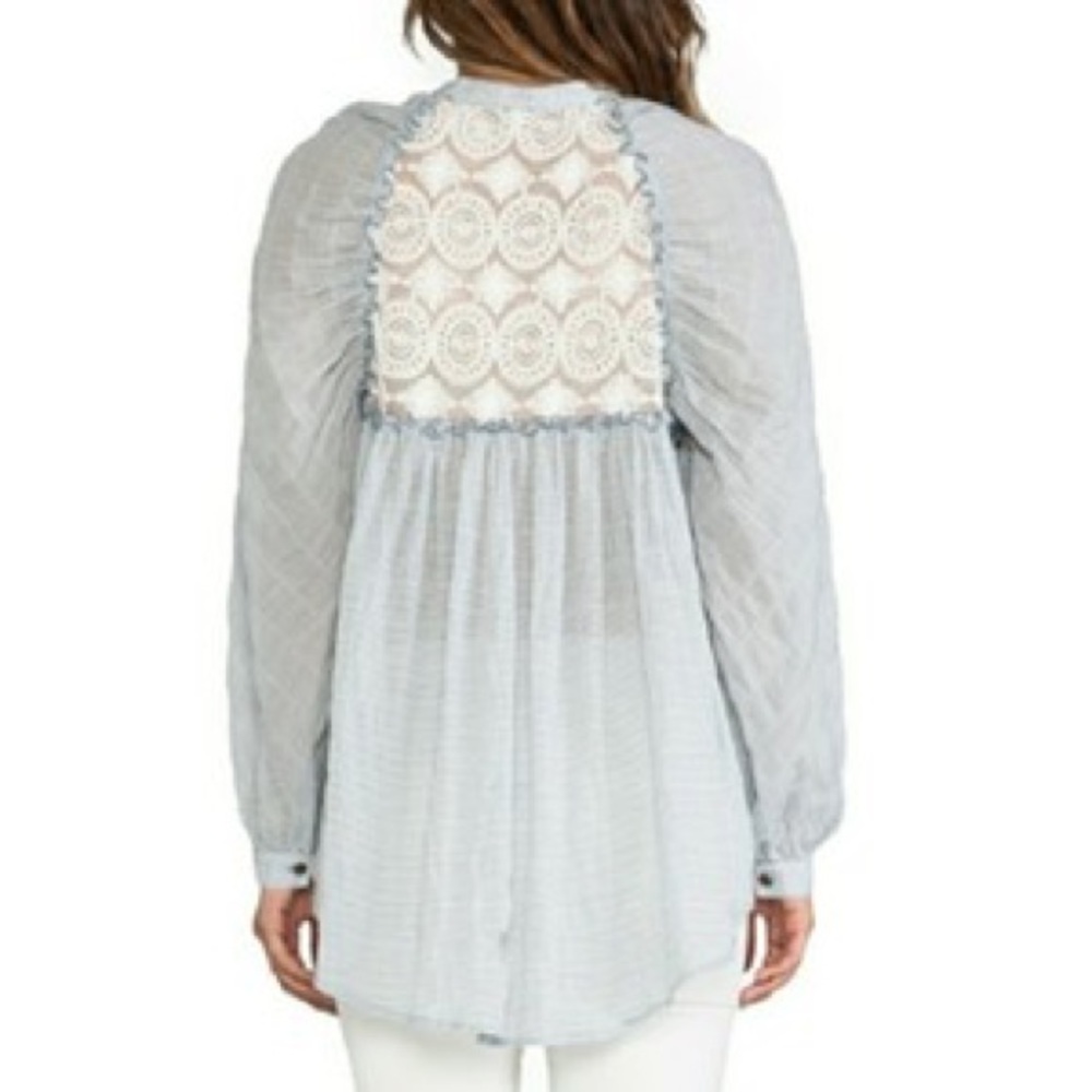 Free People Put Your Back Into It Tunic, Size XS